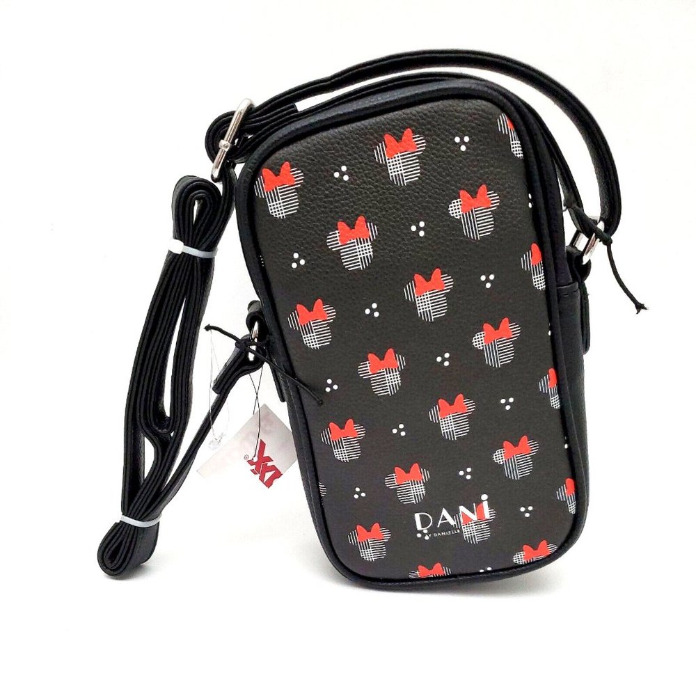 Disney DANI by Danielle Nicole  Minnie Mouse Crossbody Bag Black - Picture 4 of 12